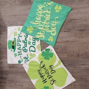 Set of 3 St. PATRICK'S Day Pillow Covers